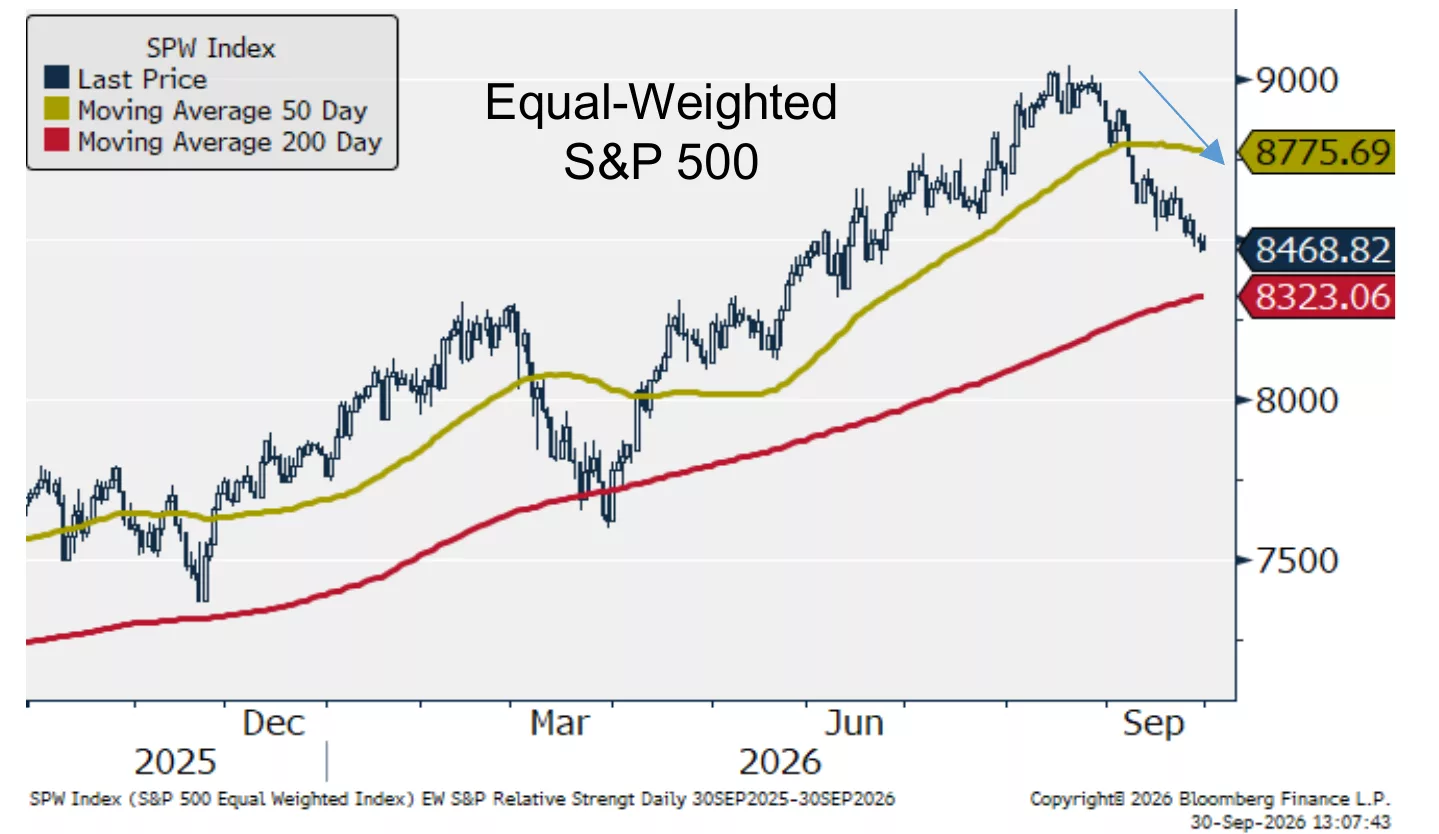 Gráfico Equal-Weighted S&P 500