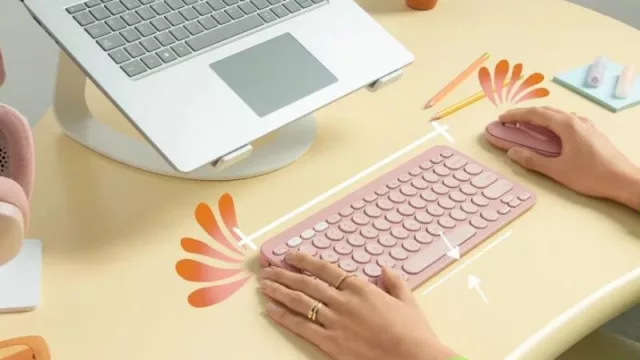 Tu escritorio se verá muy bien con esta dupla (mirá este elegante combo de Logitech)