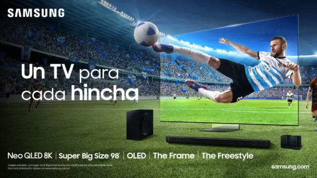 Qué lindo volver a verte selección... y en una pantalla de 98" ni te cuento