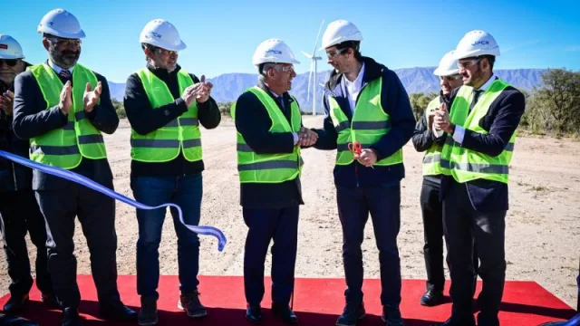 Con una inversión de 210 millones de dólares inauguran el Parque Eólico San Luis Norte en Toro Negro