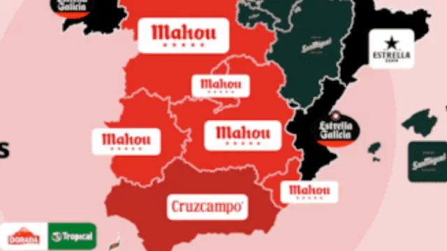 Estas son las cervezas preferidas de los españoles en cada comunidad autónoma (y hay algunas con Estrella)