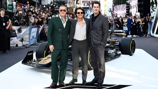 “Mission Crossing en Londres”: Brad Pitt y Tom Cruise en el estreno de "F1. The Movie" (unidos por la adrenalina de un nuevo mega evento)