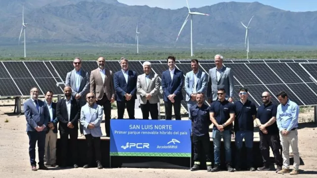 Inauguran el primer parque híbrido de energía renovable del país en San Luis