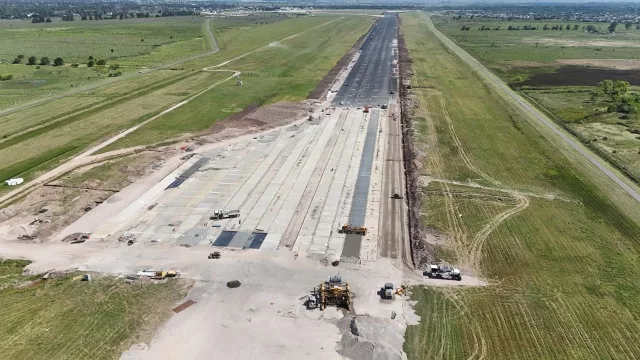 Aeropuerto: Rosario espera más de 50 frecuencias internacionales por semana (las obras de la pista al 82% de avance)