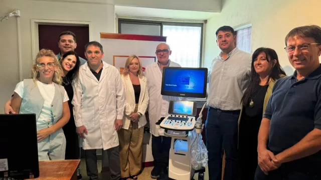 Banco Galicia “devuelve en inversiones” (equipamiento del hospital de Cañada de Gómez)