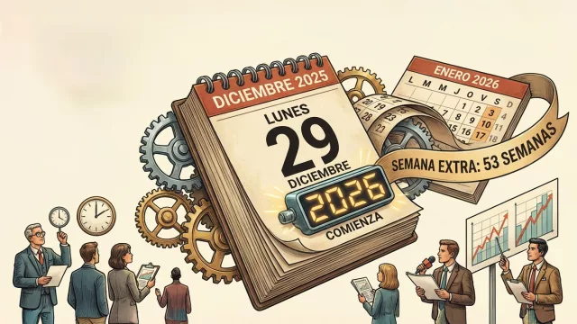 Por qué 2026 empieza este lunes 29 de diciembre (y tendremos un año de 53 semanas en lugar de 52)