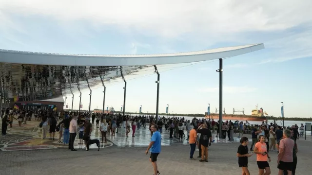 “Costa Nueva”, a orillas del Paraná (Rosario abrió un nuevo corredor ribereño)