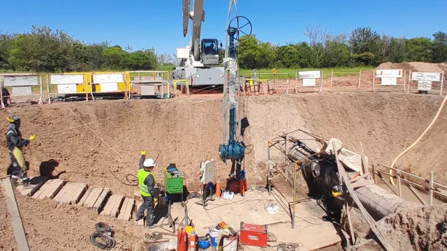 ¡Dale Gasss!: conectaron el Gasoducto Metropolitano (servicio para 250.000 personas y 7.000 empresas)