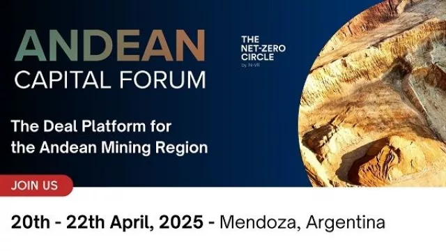 El Andean Capital Forum reunirá en Mendoza a líderes globales de la minería y las finanzas