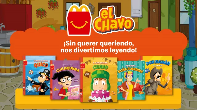 McDonald´s y El Chavo llegan a la Feria del Libro (con espacios de lectura en vivo y zona infantil)