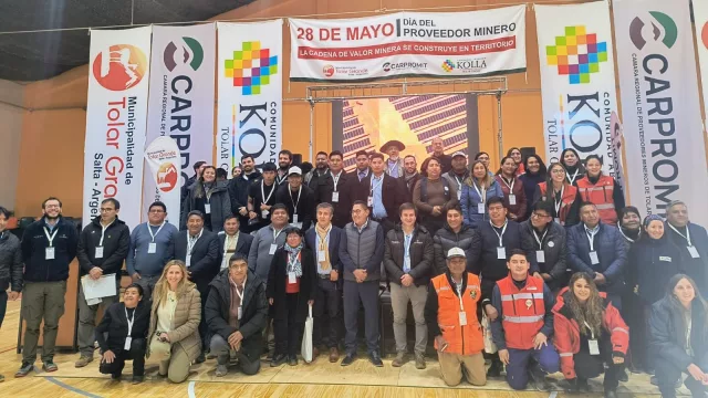 Tolar Grande, en Salta, afianzó su protagonismo con un histórico Día del Proveedor Minero