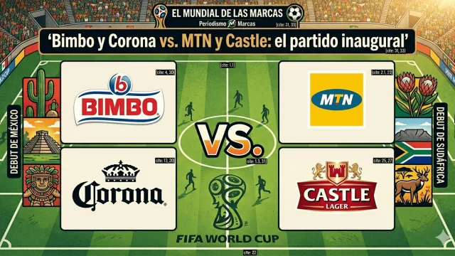Bimbo y Corona vs. MTN y Castle: el partido inaugural que AB InBev gana por duplicado