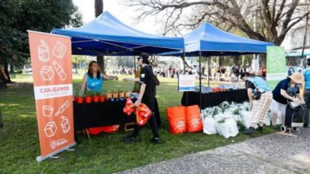 Este viernes habrá canje de reciclables en plaza O’Higgins (dejás tu "basura" y te llevás productos sustentables)