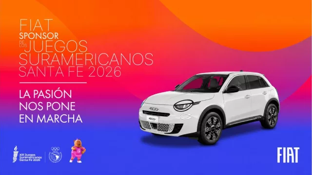 El espíritu deportivo de Fiat (con sus modelos más destacados) sponsorea los Juegos Suramericanos