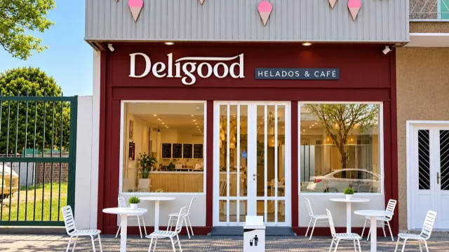 Deligood abrió su primera franquicia santafesina (en Reconquista: helados premium artesanales y pastelería sin gluten)